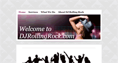Desktop Screenshot of djrollingrock.com